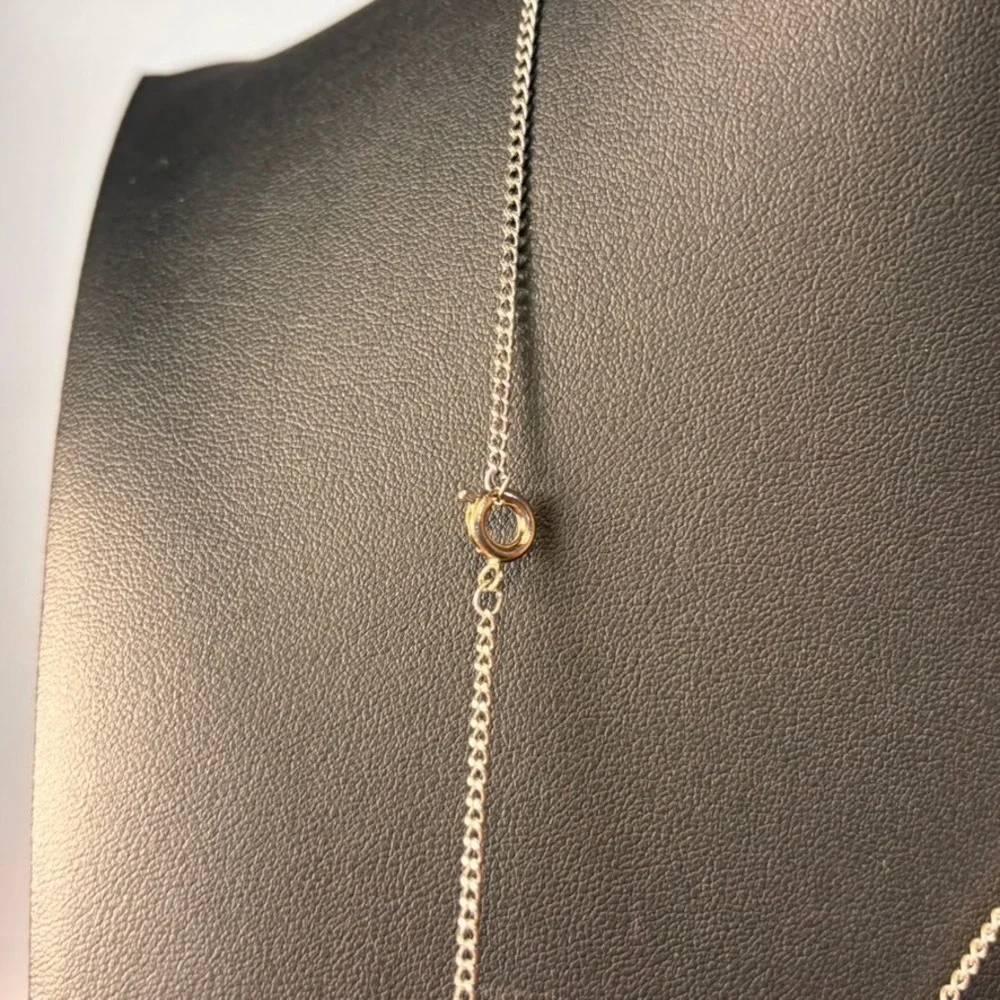 Filigree Tassel Necklace Black Silver Teardrop Goth Whimsygoth Boho Witchy